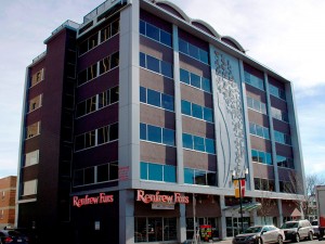 Academy Building from 4th Street